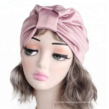 Wholesale High Quality Customized Silk Sleep Hair Bonnet